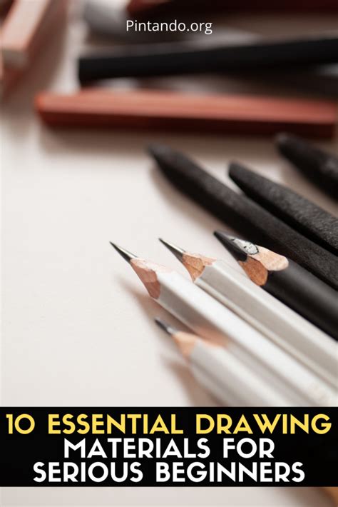 10 Essential Drawing Materials For Serious Beginners