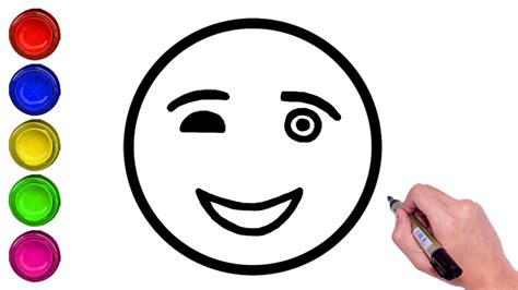 How To Draw Smiley Happy Face Emoji Emoji Drawings Draw Emoji 6710