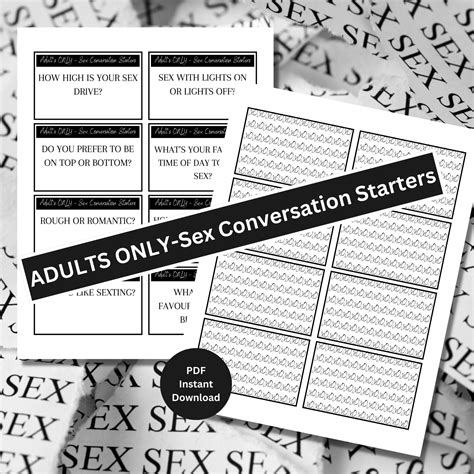 Couples Sex Conversations Starters Adult Game Sex Conversation Couples