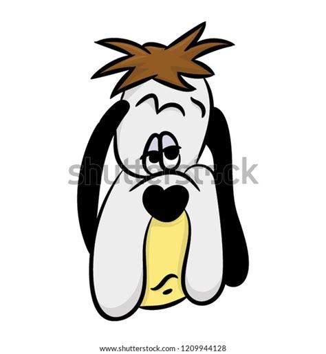 Sad Droopy Dog Cartoon Vector Có Sẵn Miễn Phí Bản Quyền 1209944128