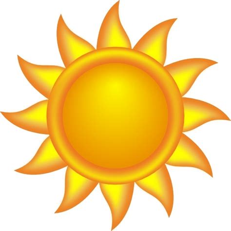 Decorative Sun Clip Art Free Vector In Open Office Drawing Svg Svg