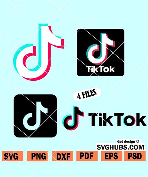 Tik Tok Svg Free Layered Svg Cut File Download Free Fonts Free