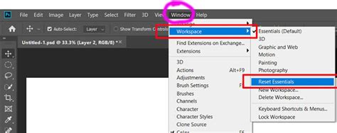 Check spelling or type a new query. How to Reset Photoshop Preferences-Restore Toolbar