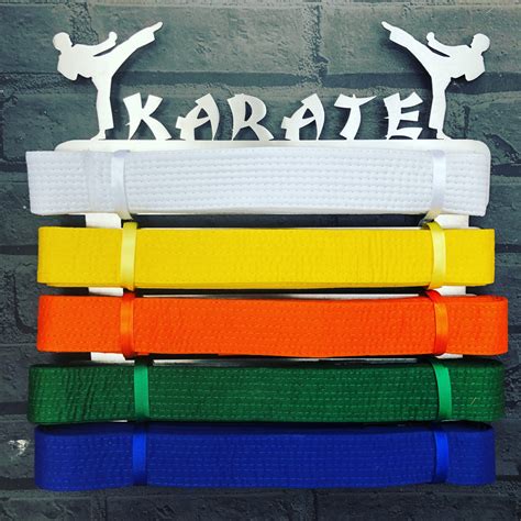 Karate Belt Display Medal Hangers And Medal Displays From The Runners