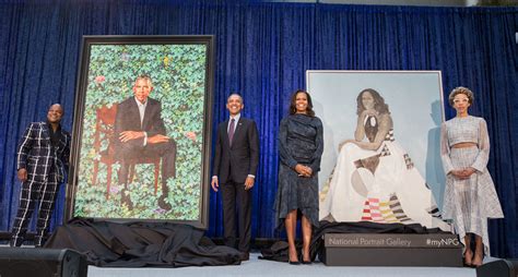 Barack And Michelle Obama Unveil Their Portraits At National Portrait Gallery Smithsonian Insider
