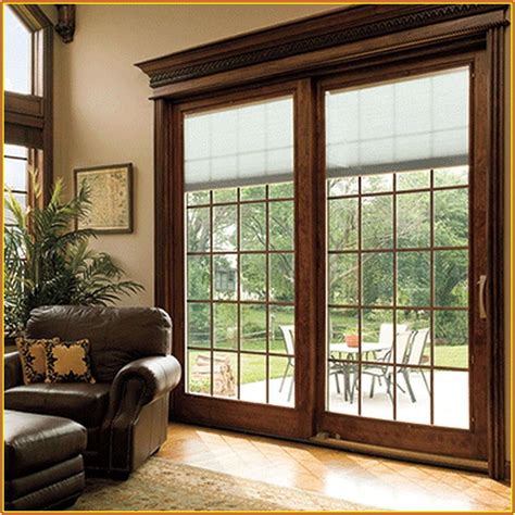 Best Sliding Glass Patio Doors With Built In Blinds Patios Home