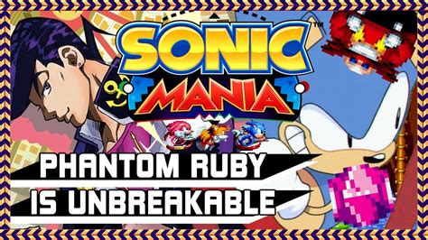 Sprite Animation Sonic Mania Phantom Ruby Is Unbreakable Youtube