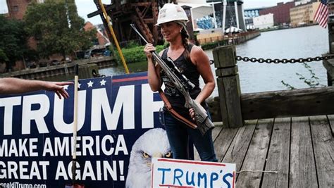 Trump Supporters Are Shooting Their Guns In The Air