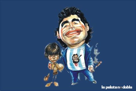 Dibujos Con Animacion Caricaturas De Maradona