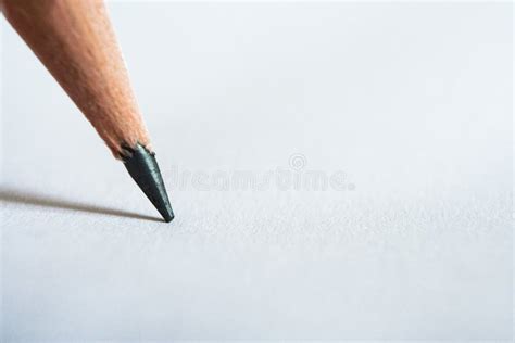 Pencil And Paper Stock Photo Image Of Piece Graphite 5617390
