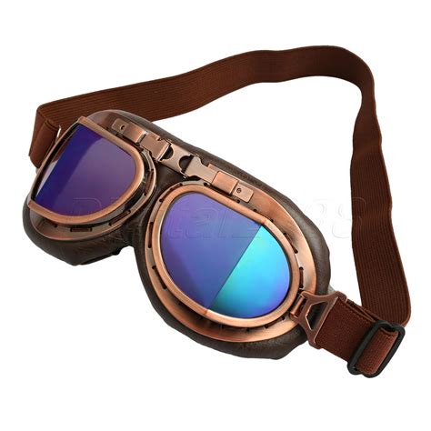 Yetaha WWII RAF Vintage Motorcycle Goggles Harley ...