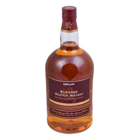 kirkland blended scotch whisky 1 75 l liquor beer and wine pricesmart chaguanas trinidad