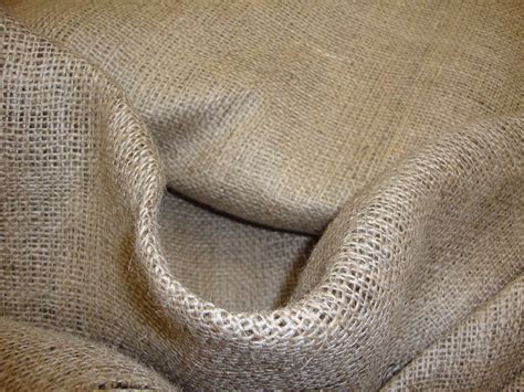 Natural Burlap Fabric 45 Wide By The Yard Etsy
