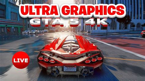 🔴gta 5 4k Ultra Realistic Graphics 4k Natural Vision Remastered Gta