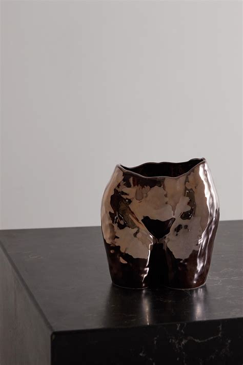 ANISSA KERMICHE Popotin Ceramic Pot NET A PORTER