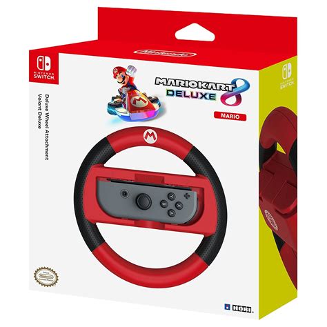 Hori Nintendo Switch Mario Kart 8 Deluxe Wheel Mario Switch In