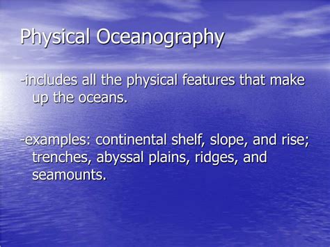 Ppt Oceanography Powerpoint Presentation Free Download Id840680