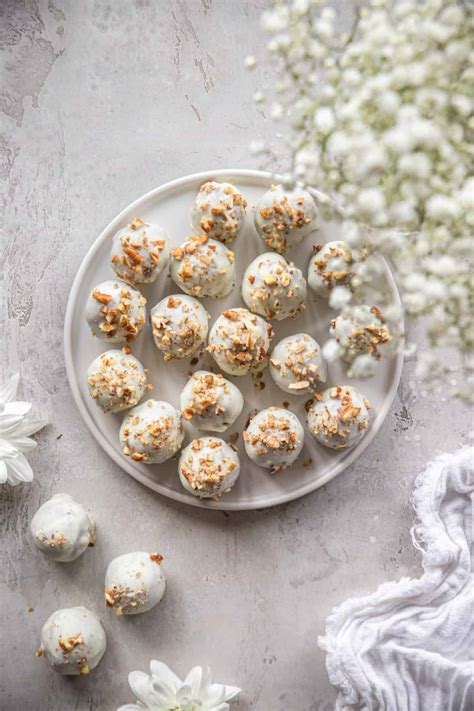 I followed the recipe very close but used toasted coconut which came out too chunky in the finished product. Gluten Free Carrot Cake Truffles | Food Faith Fitness