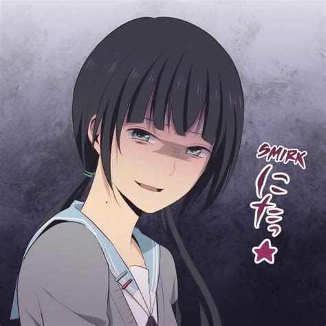 Smirk Smug Anime Face Anime Faces Expressions Anime Anime Expressions