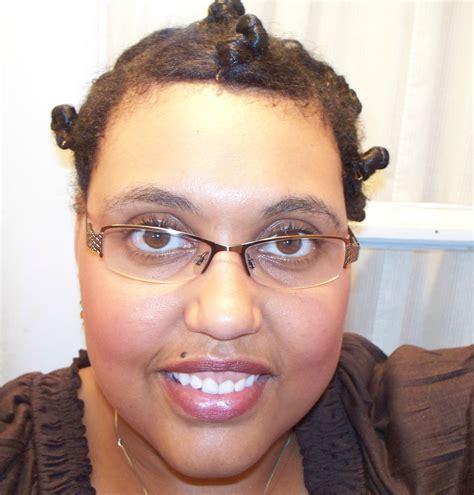 Jen Going Natural: First Bantu Knot Out