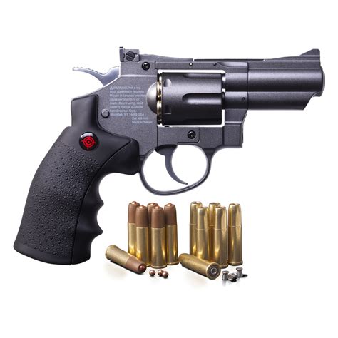 Air Pistols Crosman Co Dual Ammo Full Metal Revolver Air Gun Pistol Bb Pellet Snr