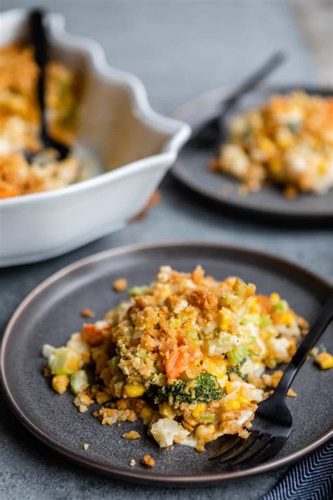 Although it's simple to put together and bake in the oven, it can sometimes turn out too liquidy. Vegetable Casserole | Corn Casserole Recipes | POPSUGAR ...