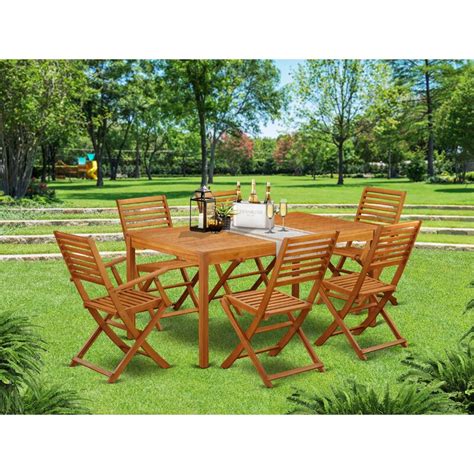 Complete 9 piece patio set allowing for plenty of room to seat, accommodate and entertain guests while enjoying the outdoors. Longshore Tides Raymundo 7 Piece Patio Dining Set ...