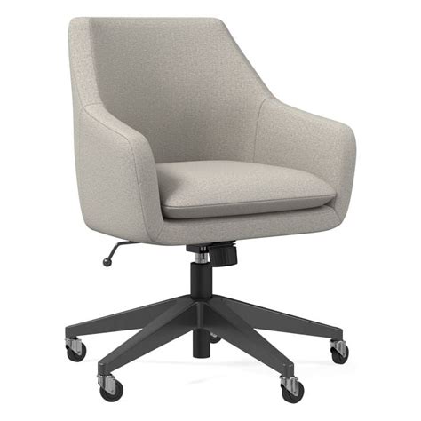 West Elm Helvetica Leather Office Chair West Elm Helvetica Leather