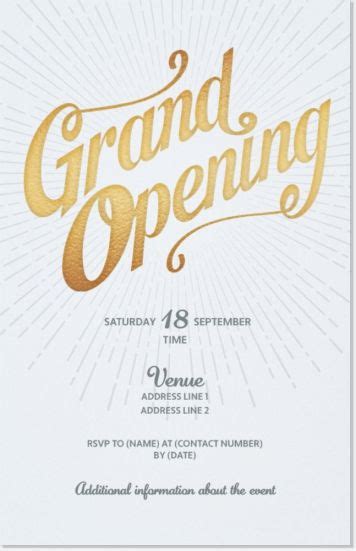 11 Grand Opening Invitation Ideas Grand Opening Invitations Grand