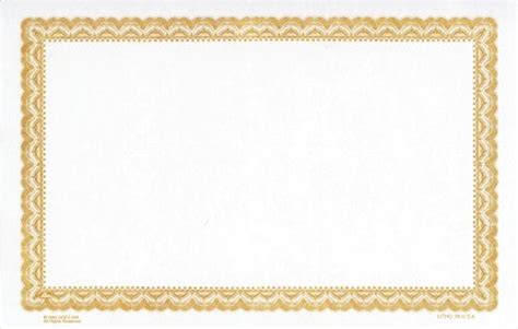 Gold Certificate Border Related Keywords And Suggestions Gold