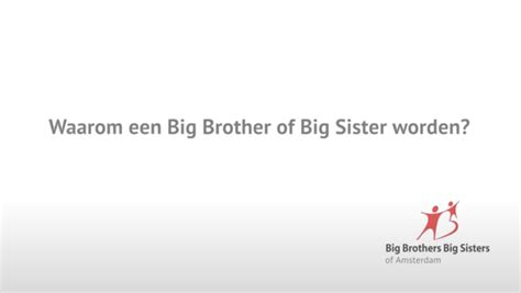Big Brothers Big Sisters Bbbs Amsterdam