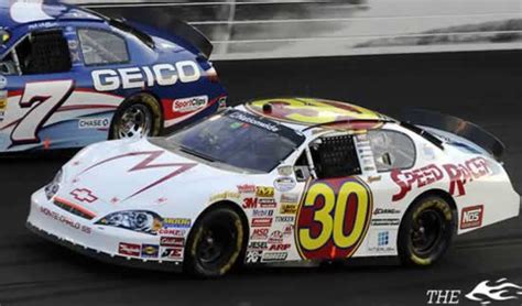 With racing getting under way once again, we've compared the top speeds of the top tiers of since the 1980s, nascar has been actively restricting the top speeds of its cars as a safety measure however, as a car designed to race on tight street circuits where it would not be possible to reach the. 2008 Nationwide Paint Schemes #30 Team - Jayski's NASCAR ...