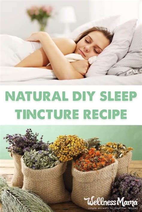 Sleep Tincture Recipe Natural And Homemade Wellness Mama Tinctures Recipes Wellness Mama