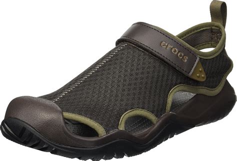 Crocs Mens Swiftwater Mesh Deck Sandal Sport Amazonca Shoes And Handbags