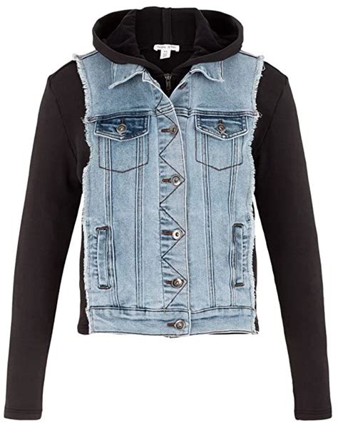 Tribal Jean Jacket With Combo Womens Coat Shopstyle