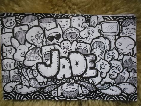 Jade Doodle By Shadowknight213 On Deviantart Doodle Art Name Doodle