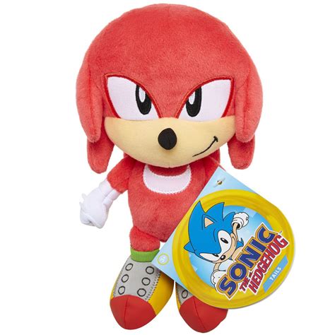 Sonic The Hedgehog Collector Series Modern Knuckles 8 Plush Sonic