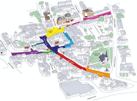Timeline Of Work Pedestrianisation Of Braintree Town Centre