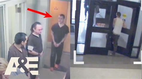 Watch As Inmate Escapes Courthouse Unnoticed Court Cam Aande Shorts