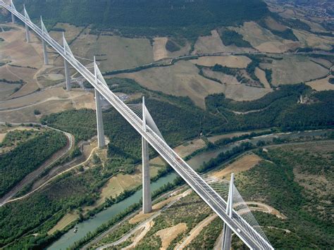 Life Around Us Millau Viaduct Bridge Amazing Bridges