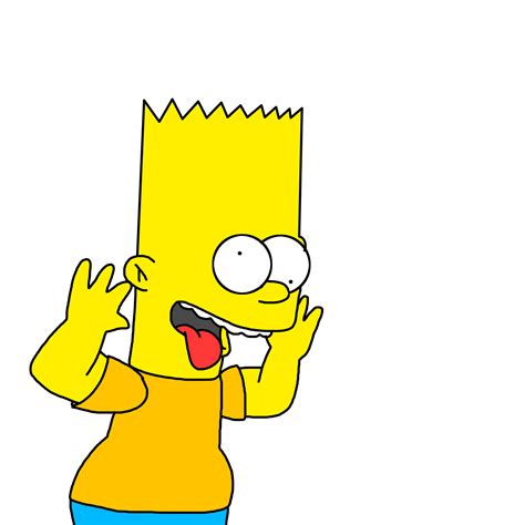 Bart Simpson Making Faces By Marcospower1996 On Deviantart