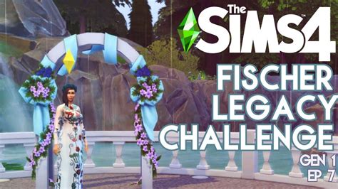 The Sims 4 Fischer Legacy Challenge Gen1 Ep7 Wedding Bells