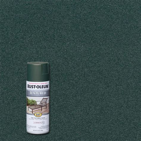 How do you remove a textured plaster ceiling? Rust-Oleum Stops Rust 12 oz. Textured Forest Green ...