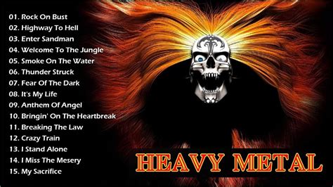 Acdc Iron Maiden Bon Jovi Metallica Best Heavy Metal Rock Top