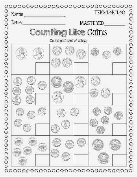 Check spelling or type a new query. Identifying coins and counting coins freebie from Flying High in First Grade | Money math, Money ...