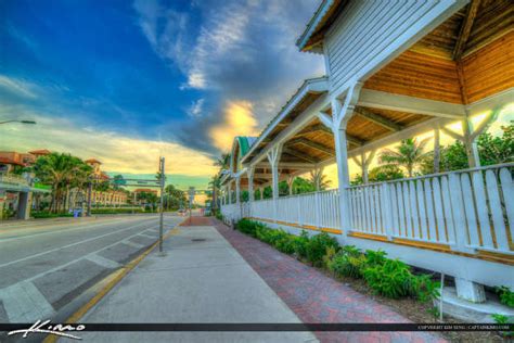 Delray Beach Florida Atlantic Ave Beach Entrance Hdr Photography By