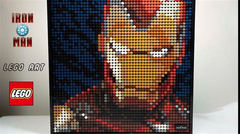 31199 New Lego Art Marvel Studios Iron Man Youtube