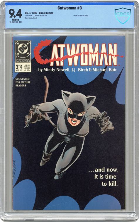 Catwoman 1989 1st Series Comic Books Graded By Cbcs