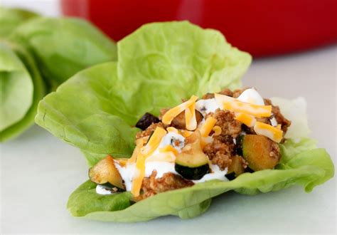 Turkeys are generally a leaner animal. Lettuce wraps are an easy way to enjoy a low-carb meal ...
