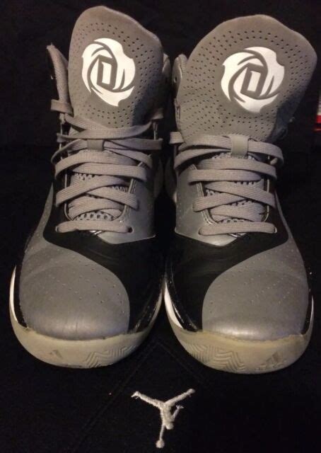 Adidas Sprint Frame Derrick Rose Basketball Shoes Grayblack Youth Size